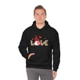 thumbnail image 6 of Love Gnome Hoodie | Valentine's Day | Unisex Heavy Blend Hooded Sweatshirt, 6 of 9