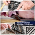 thumbnail image 3 of Escuadra De Carpintero, Herramienta De Diseño Cuadrada De Carpintero De aleación De Aluminio, Diseño Ergonómico Compacto Para Carpintería, 3 of 7