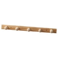 thumbnail image 3 of Perchero de madera resistente para colgar ropa, sombreros y abrigos. 5 ganchos, 3 of 9