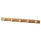 thumbnail image 3 of Ganchos de madera para colgar en la pared, organizador para colgar en la ducha, bola, sombrero, abrigo, montaje en pared 5 ganchos, 3 of 9