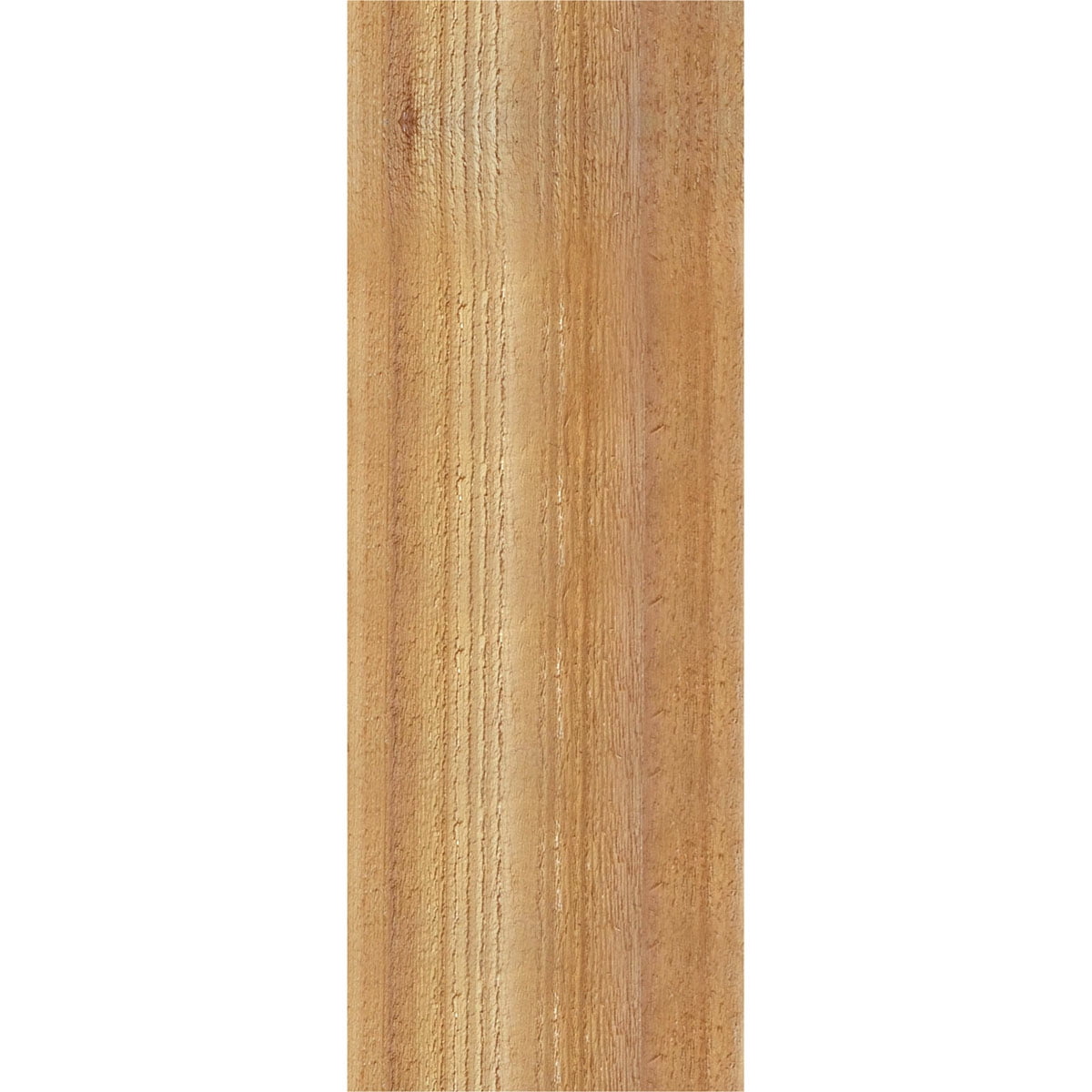 Ekena Millwork 8"W x 18"D x 22"H Funston Rough Sawn Arts and Crafts Outlooker, Western Red Cedar
