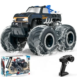 Sharper Image Toy RC Monster Rockslide Remote Control Off Road Truck with 2 pieces Lime Green White Black Age 6 Walmart