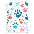 thumbnail image 2 of Claws Print Ring Binder Notebook Journey Note Diary College Ruled Spiral Notebook Study Loose Leaf Paper A5 60 Pages, 2 of 8