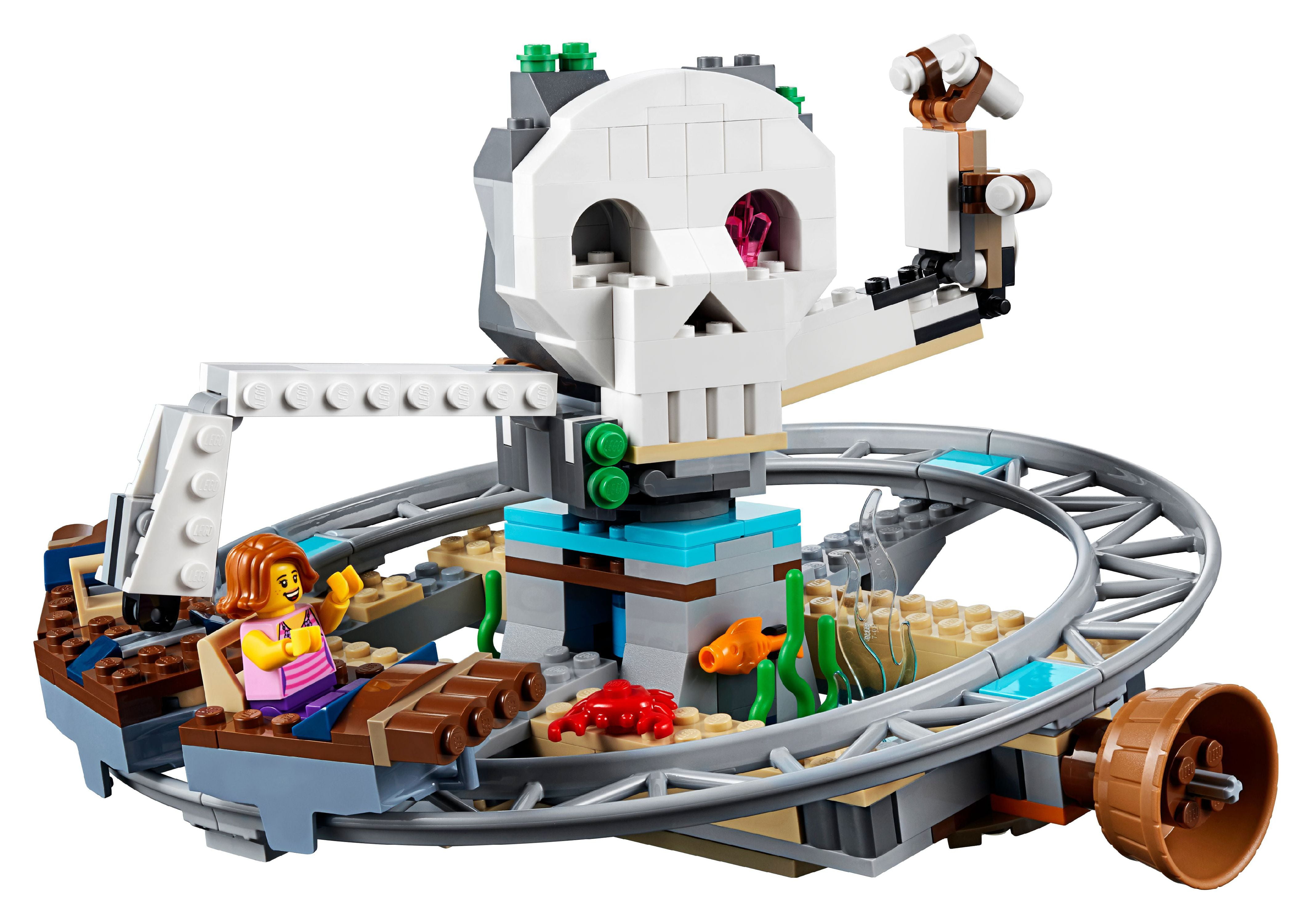 LEGO Creator 3in1 Pirate Roller Coaster 31084 Building Kit (923 Pieces)  (Discontinued by Manufacturer)