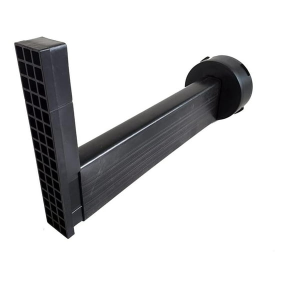 Universal Retaining Wall Block Drain Black 3-Pack