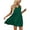 Green, variant on SAYFUT Women's Plus Size Dresses, Summer Maxi Dresses Flowy Swing Party Beach Dress Solid Color Fashion Sleeveless V-neck Casual Loose Mini Dress