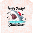 thumbnail image 4 of Inktastic Shark Holly Jawly Christmas T-Shirt, 4 of 5