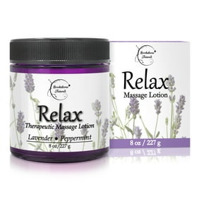 Brookethorne Naturals Relax Massage Lotion Lavender & Peppermint