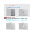 thumbnail image 3 of Case for MacBook Pro 15 Inch 2019 2018 2017 2016 A1990 A1707, Hard Shell Case with Keyboard Cover & Type C Adapter for Mac Pro 15 Touch Bar, 3 of 7