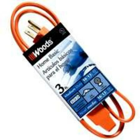 

Coleman 0814 Indoor Extension Power Cord 3 Orange