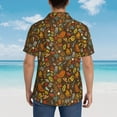 thumbnail image 4 of Zufioo Picnic Hawaiian Shirt for Men,Beach Shirts Tropical Vacation Shirts,Sleeve Casual Button Down Shirt with Pocket for Travel,Beach,Party,daily,3X-Large, 4 of 7
