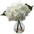 thumbnail image 2 of Hortensia en Fleurs avec Arrangement Vase, 2 of 2