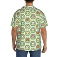 thumbnail image 3 of Kdxio Men'S Hawaiian Shirt For Men Short Sleeve Shirt Cute Chubby Frog Summer Casual Holiday Beach Button Down T-Shirts, 3 of 5