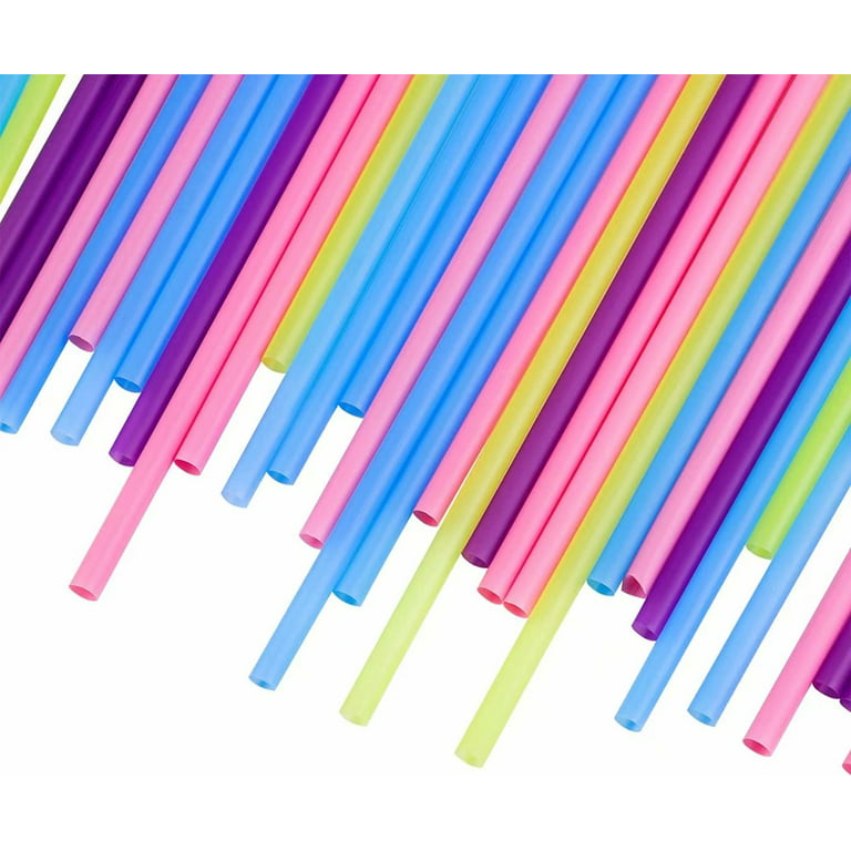 Buy Clear Plastic Straws 200 Bulk Pack. Reduce Your Carbon