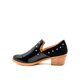 thumbnail image 2 of Colores de zapatos: charol de tacón bajo, blanco y negro, 2 of 4