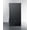 Multi-color, variant on 18 Inches wide built-in undercounter all-refrigerator with a stainless steel door, black cabinet, digital thermostat and front lock