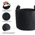 thumbnail image 3 of LYUMO Gallon Black Plants Vegetable Flower Growing Bag, 3 of 4