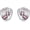 Baseball-1, variant on Axolotl Stud Earrings 925 Sterling Silver Cute Axolotl Salamander with Heart January Birthstone Animal Stud Earrings Birthday Axolotl Jewelry Gift for Women Friends