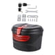 thumbnail image 2 of Cesta para bicicleta, cesta para guardar bicicletas con cerradura, caja de almacenamiento impermeable y fiable para Negro Rojo S, 2 of 9