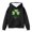Black, variant on Toddler Hoodies Sweatshirts for Girls Clover Letter Print Kids Hooded With Pullover For Children's Party Trendy Cute Sweatshirt With Pocket Size 3-4T