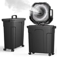 thumbnail image 1 of Ventilador nebulizador portátil Ausic 12 pulgadas, 20 L, 3000 mAh, batería, 1 of 8