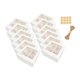 thumbnail image 2 of 12 Piezas Caja para Cupcakes Caja para Caja para Postres Caja para con Ventana Transparente de Papel Resistente Práctica Adecuada para 4 cuadrículas, 2 of 8