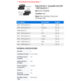 thumbnail image 2 of Brake Pad Set 8 - Compatible with 2007 - 2009 Suzuki XL-7 - Autopart Premium, 2 of 2