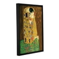 thumbnail image 2 of ArtWall Gustav Klimt "The Kiss" Floater Framed Gallery-Wrapped Canvas, 2 of 4