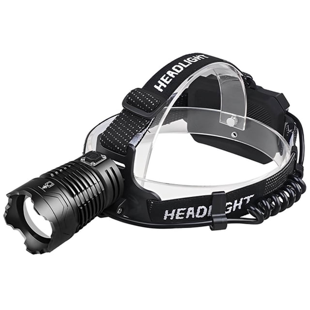 Phare d'Urgence Extérieur Ajustable, Lampe Frontale Portable d'Avertissement, Essentiels d'Équipement de Randonnée et de Camping