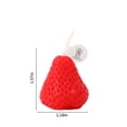 thumbnail image 3 of Strawberry Scented Soy Candle - Aromatherapy Candle for Home, Holiday & Birthday Gifts for Women, 3 of 6