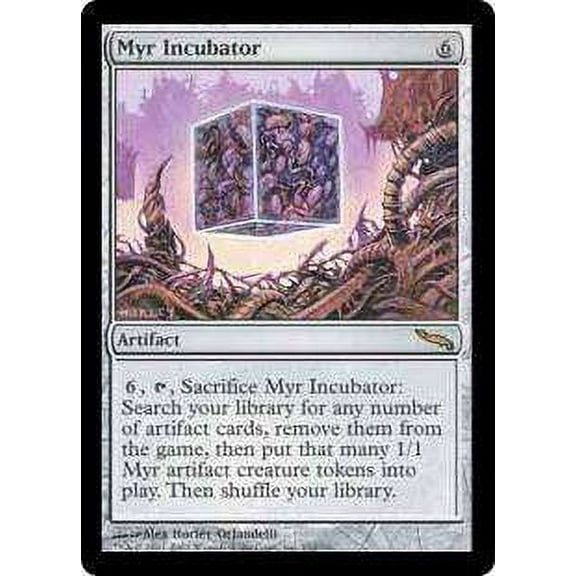 MtG Mirrodin Rare Myr Incubator #212