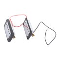 thumbnail image 1 of Electric Guitar Pickup Metal Double Coil For  Black Frame Pickup Guitar Parts Replacement, 1 of 8