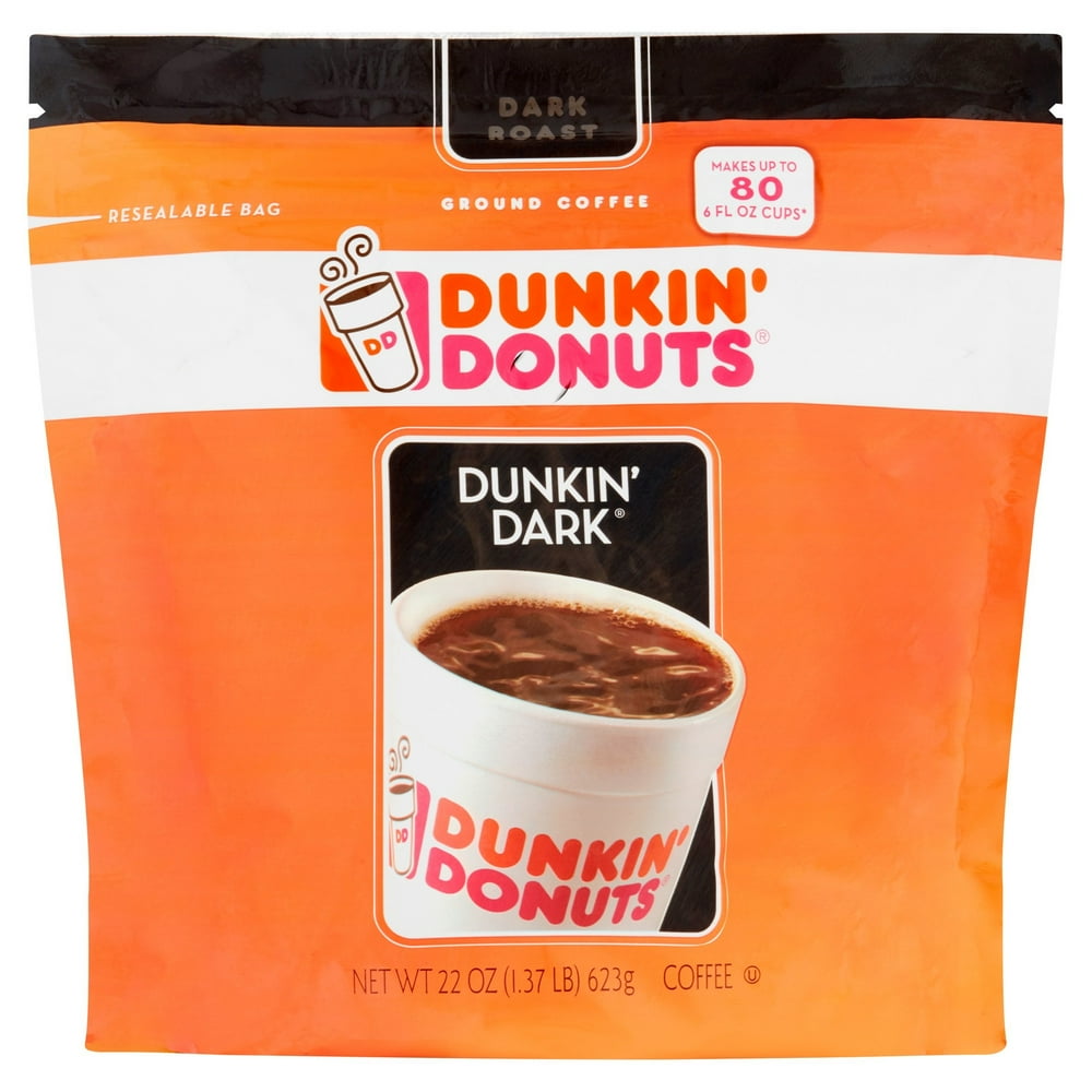 Dunkin' Donuts Dunkin' Dark Ground Coffee, 22 oz