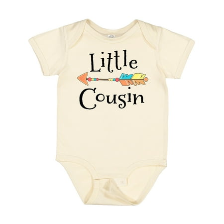 

Inktastic Little Cousin-arrow Gift Baby Boy or Baby Girl Bodysuit