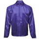 thumbnail image 1 of 2786 - Chaqueta ligera resistente al viento y la llovizna Modelo Plain Unisex hombre mujer (Púrpura), 1 of 1