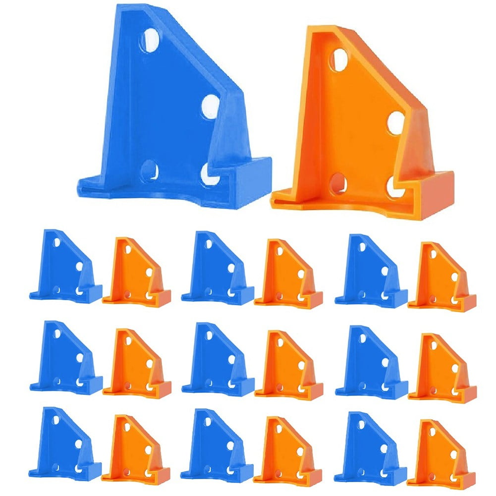 20Pcs Flooring Spacers Laminate Installation with 1/4 1/2Inch Gap Floating Floor Yellow