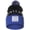 Dallas Black Blue, variant on Unisex 3D Embroidered USA City Beanie – Soft Knit Cuffed Winter Hat, One Size