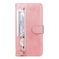 thumbnail image 2 of Estuche de Cuero PU con Cierre para Samsung Galaxy S21 FE 5G , Funda Protectora con Billetera y Correa, 2 of 6