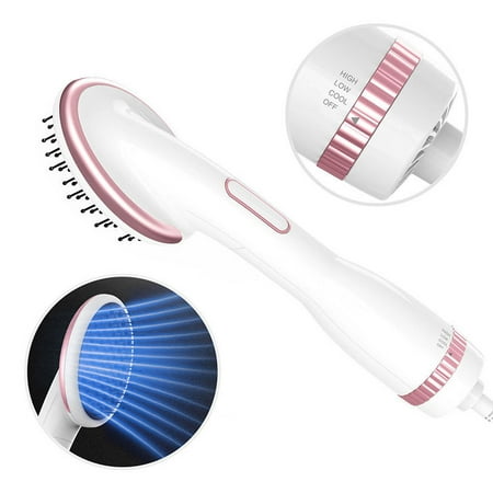 Hair Straightener Brush, 2in1 Lescolton One Step Dryer and Styler Hot Air Paddle Brush, Hair Styling (Best Hot Hair Brush Reviews)