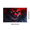 4A, variant on Scary Clown Horror Banner Halloween Decoration Creepy Design Spooky Atmosphere Red Aesthetic for Halloween Party Haunted House Themed Events