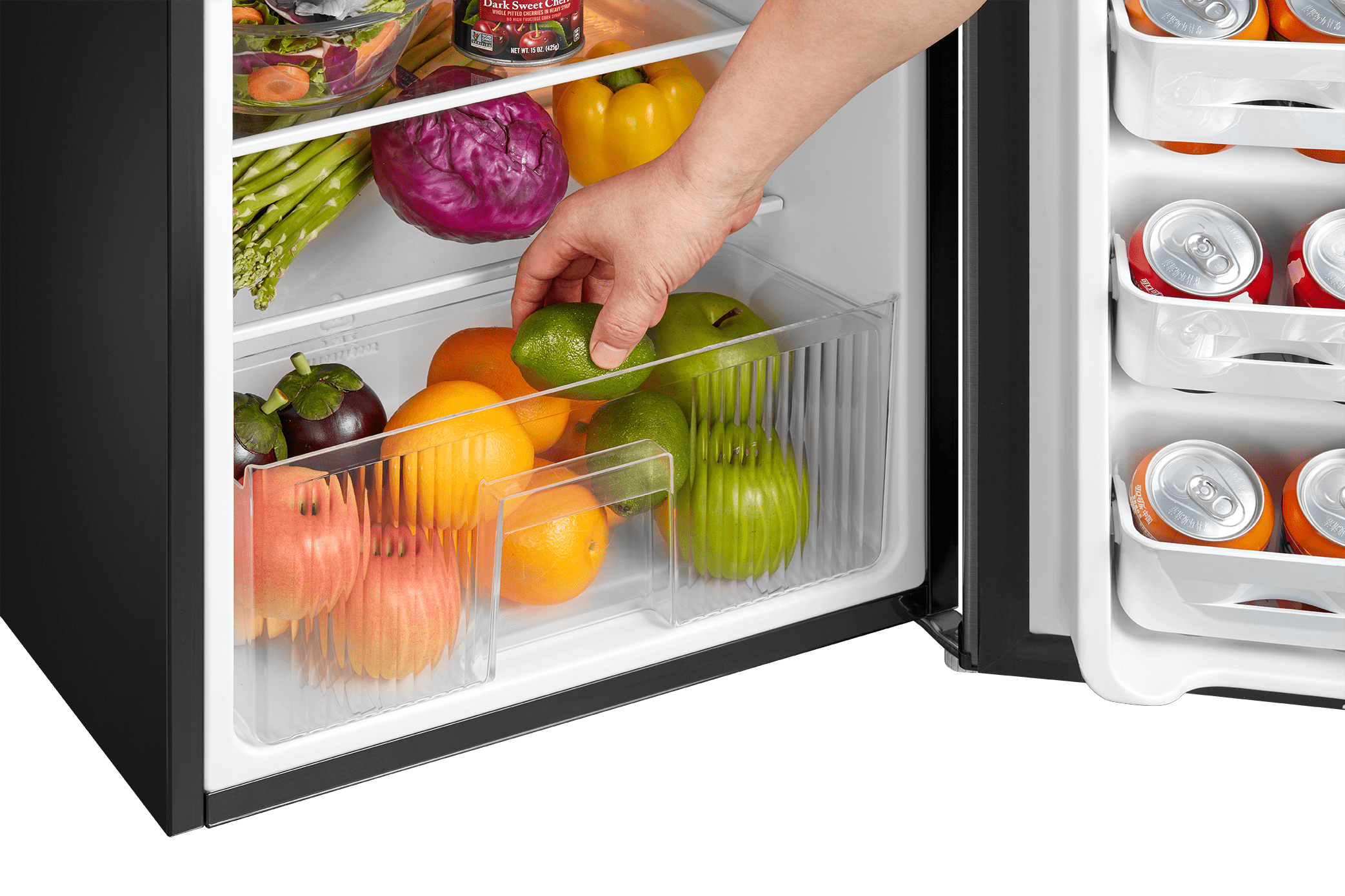 Mini Fridge with Freezer, 3.2 Cu.Ft Mini refrigerator with freezer, Dorm  fridge with freezer 2 door - AliExpress