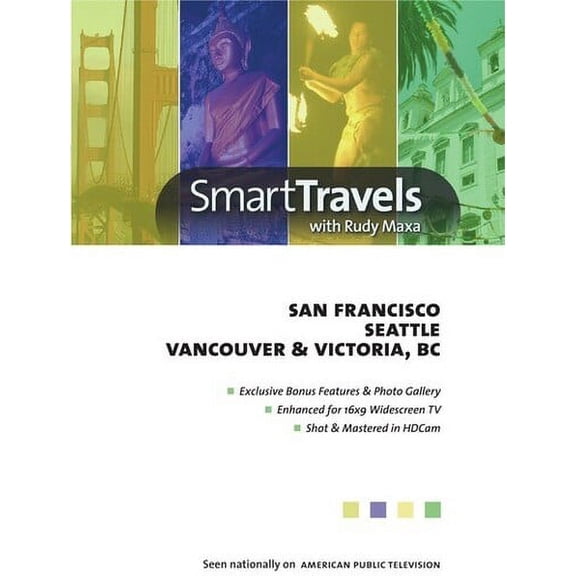 Smart Travels Pacific Rim With Rudy Maxa: SanFrancisco / Seattle / Vancouver and Victoria (DVD), Small World Prod., Special Interests