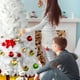 thumbnail image 2 of Árbol de Navidad Topeakmart artificial rosa de 2,3 m con soporte, 2 of 9
