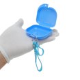 thumbnail image 3 of Unique Bargains 1 Pc Braces Box with Lanyard Compact Braces Storage Box Blue, 3 of 5
