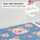 thumbnail image 5 of Balery Cute Pig Flowers Alfombrilla de Secado para Cocina, 18x24 Pulgadas, Súper Absorbente para Platos y Encimeras, 5 of 7
