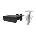 thumbnail image 4 of Bulletproof Hitches Truck Step STEP Hitch Mount; Use With Bulletproof Ball Adjustable Ball Mounts; Attaches With Two Included 5/8 Inch Pins and Clips; Powder Coated; Black; Steel, 4 of 16