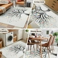 thumbnail image 6 of Music Tree Area Rugs 4x6 ft Modern Colorful Notes Tree Washable Rug Non Slip Indoor Carpet Absorbent Floor Mat for Living Room Bedroom Dining Room, 6 of 9