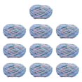 thumbnail image 1 of Scrub Yarn for Dishcloths Assorted Colors 10 Skeins Accessories Polyester DIY, 1 of 5
