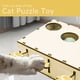 thumbnail image 4 of Juguetes para gatos, Whack A Mole, caja de madera maciza, juguetes interactivos para gatos de interior, gatito, perro, cachorro, rompecabezas para mascotas, juego divertido para atrapar rato, 4 of 5