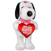 Valentine Greeter Snoopy with Kisses